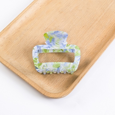 PVC Claw Hair Clips for Women PW-WG42538-03-1