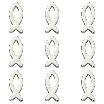 304 Stainless Steel Charms STAS-CJC0008-10P-02-1