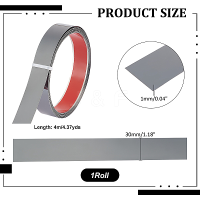 Stainless Steel Self-Adhesive Flexible Molding Trim FIND-WH0290-42B-EB-1