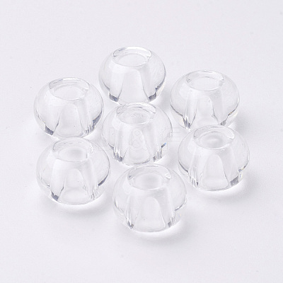 Glass European Beads X-GDA006-01-1