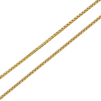 1M Brass Box Chains CHC-SZ0001-52B-1