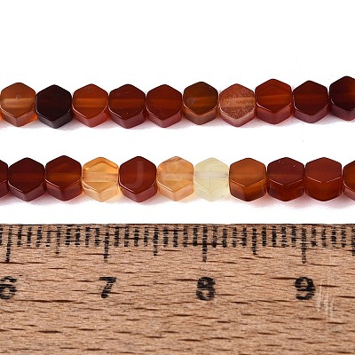 Natural Carnelian Beads Strands GG-N002-02A-03-1