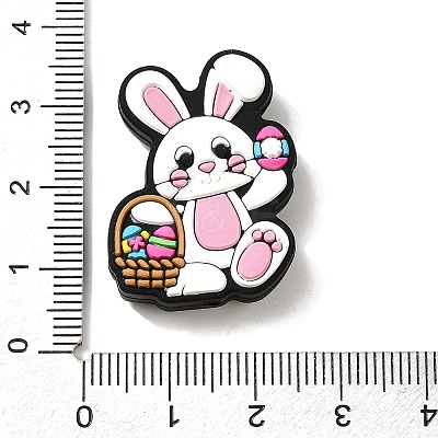 Easter Themed Silicone Focal Beads SIL-L006-A01-1