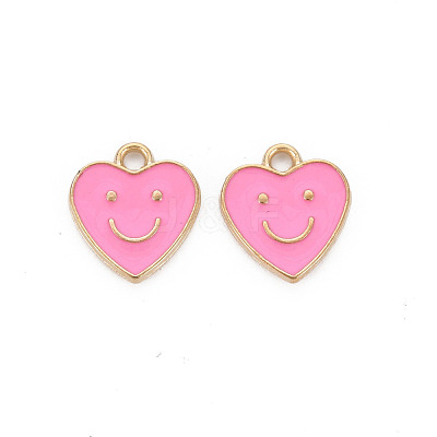 Alloy Enamel Charms ENAM-T016-12D-RS-1