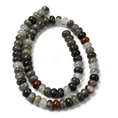 Natural African Bloodstone Beads Strands G-A280-A06-02-1