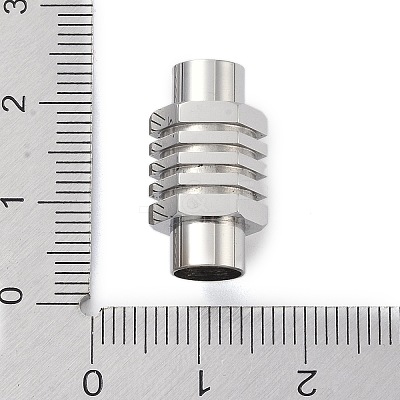 Non-Tarnish 304 Stainless Steel Magnetic Clasps STAS-K282-03P-1