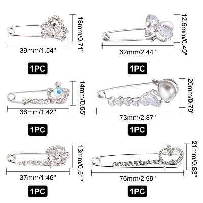 Alloy Brooches JEWB-PH0001-02B-1
