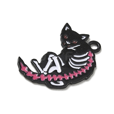 Halloween Alloy Enamel Pendants AL-CBA492B-02A-EB-1