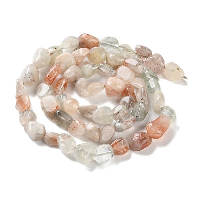 Natural Arusha Sunstone Beads Strands G-P497-01C-03-1