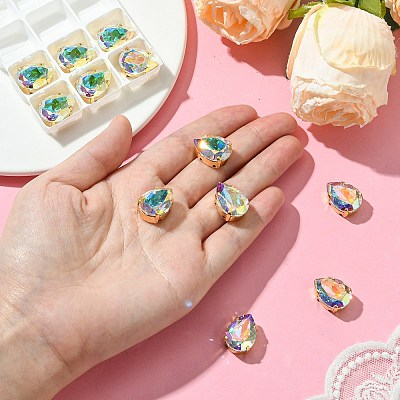 Preciosa® MAXIMA Crystal Sew-On Cups LS-Y-PRC-SD18-00030-200-G-1