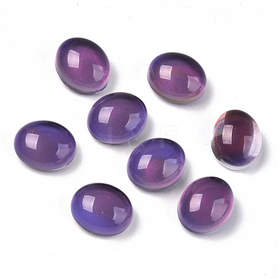 Glass Cabochons X-GLAA-R218-04-1