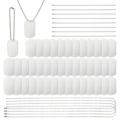 60Pcs Aluminum Big Pendants ALUM-OC0010-01B-1