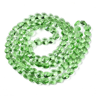 Transparent Glass Beads GLAA-Q066-14mm-A14-1