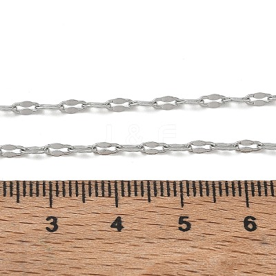 2.3MM 304 Stainless Steel Dapped Chain Necklaces for Women SA-CBACA62-04P-1