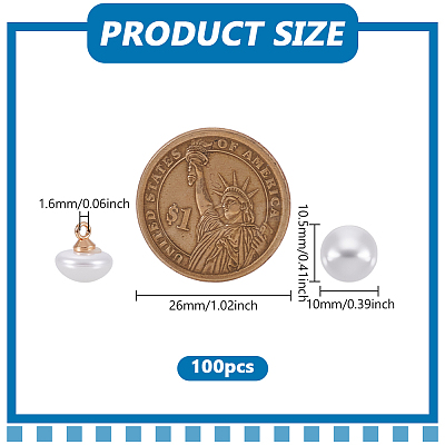 100Pcs 1-Hole Resin Buttons RESI-FG0001-12B-1