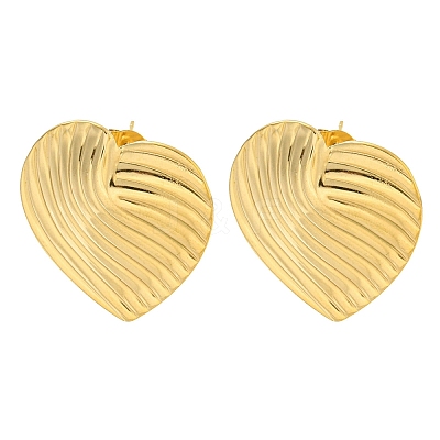 Ion Plating(IP) 304 Stainless Steel Ear Studs EJEW-P270-06A-G-1