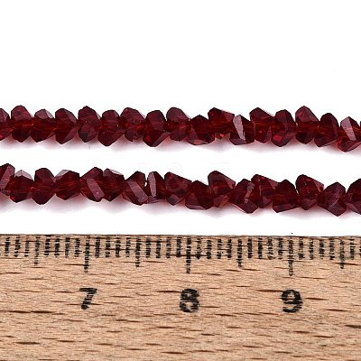 Transparent Glass Beads Strands GLAA-N018-3mm-28-1