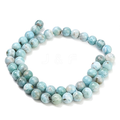 Natural Larimar Beads Strands GG-CBA007A-B01-8.5mm-1