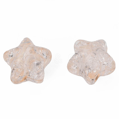 Transparent Crackle Acrylic Beads X-CACR-N006-13-A01-1
