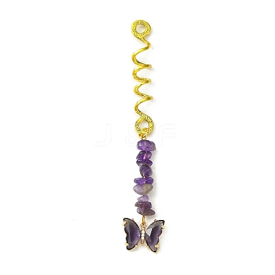 Alloy Dreadlocks Beads OHAR-JH00030-07-1