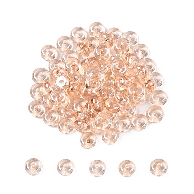 Transparent Dyed Colours Glass Seed Beads SEED-T007-02G-1