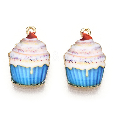 Printed Alloy Pendants ENAM-N056-202A-1