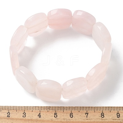 Handmade Lampwork Beaded Stretch Bracelets for Men Women BJEW-G738-01B-07-1