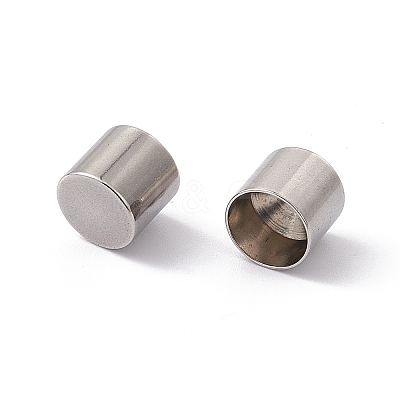 Tarnish Resistant 201 Stainless Steel Cord Ends STAS-G288-01G-P-1