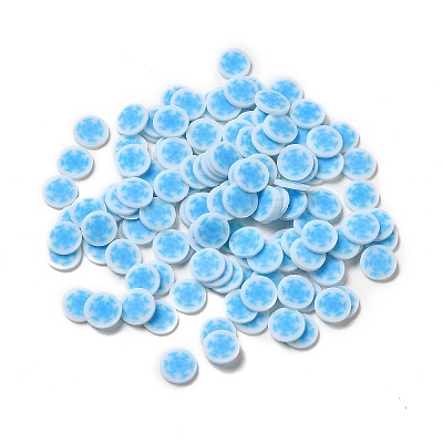 Christmas Theme Handmade Polymer Clay Cabochons CLAY-P002-02E-1