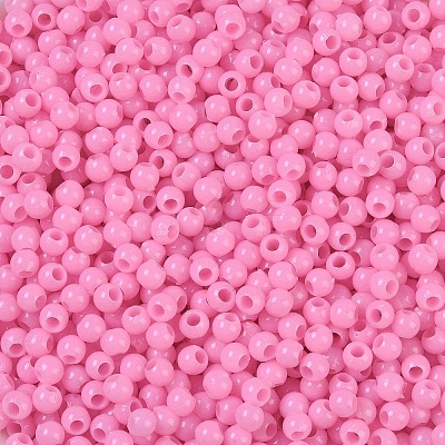 Opaque Acrylic Beads SACR-A007-01B-21-1