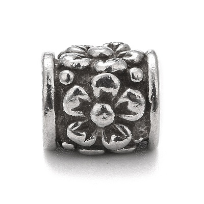 304 Stainless Steel European Beads STAS-G256-22AS-1