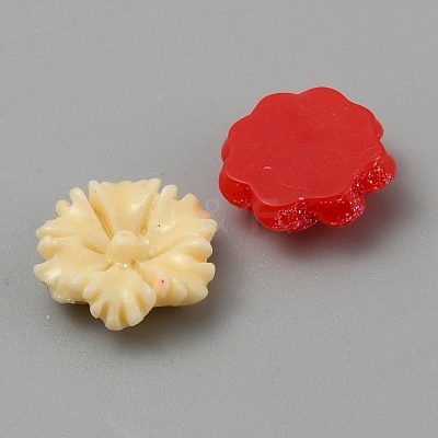 50Pcs Resin Cabochons RESI-TAC0002-80A-1