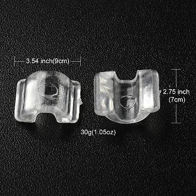 Acrylic Base for Hair Tie Making SACR-YW0001-52-1