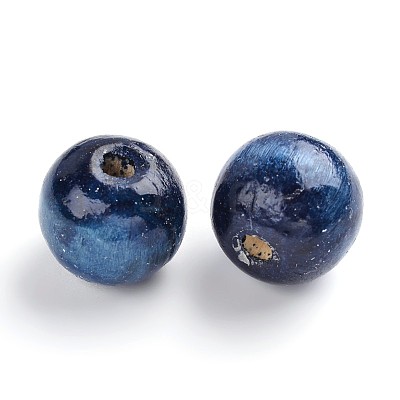 Natural Maple Wood Beads X-TB20mmY-8-1