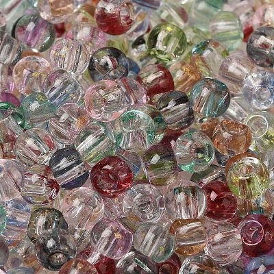 Transparent Colours Glass Round Beads SEED-F006-05A-08-1