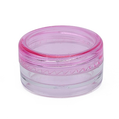 3G PS Plastic Empty Portable Facial Cream Jar MRMJ-WH0020-01B-1