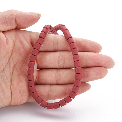 Polymer Clay Bead Strands CLAY-T001-C44-1