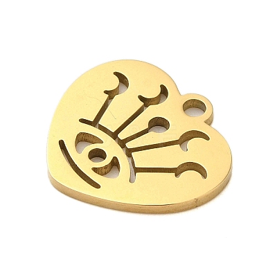 304 Stainless Steel Charms LS-STAS-S123-03G-07-1