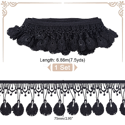 7.5 Yards Milk Fiber Lace Trim OCOR-GA0001-99-1