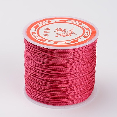 Round Waxed Polyester Cords YC-K002-0.5mm-04-1