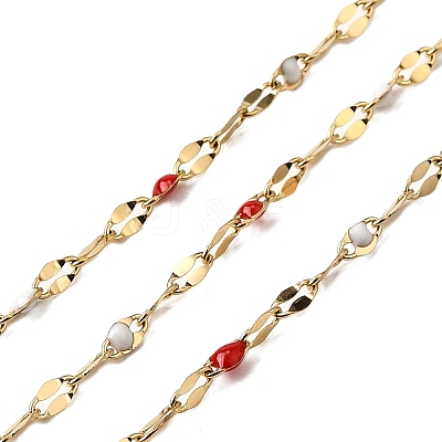 304 Stainless Steel Dapped Chains CHS-H036-01G-12-1