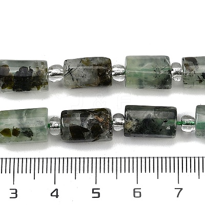 Natural Prehnite Beads Strands G-G162-D09-01-1