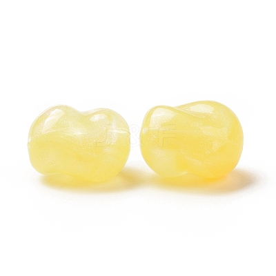 Opaque Acrylic Beads OACR-C013-10E-1