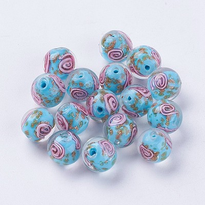 Handmade Lampwork Beads LAMP-J089-C05-1