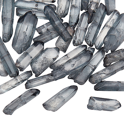 1 Strand Natural Quartz Crystal Beads Strands G-OC0002-54F-1
