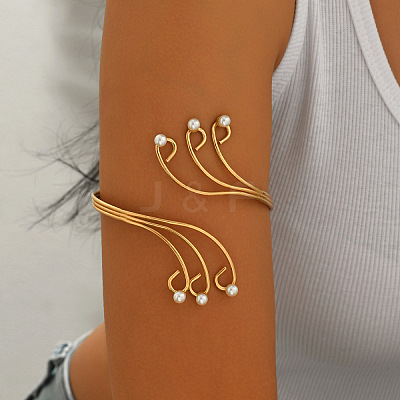 Iron Multi-Strand Spiral Upper Arm Cuff WG80F31-01-1