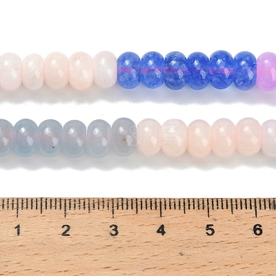 Gradient Color Natural White Jade Beads Strands G-NH0053-A02-01-1