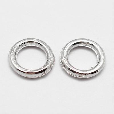 Alloy Closed Jump Rings PALLOY-P119-04P-1