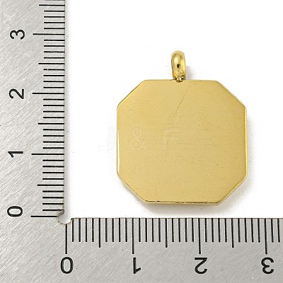 Ion Plating(IP) 304 Stainless Steel Pendants STAS-F307-16G-1