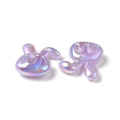 Opaque Acrylic Beads OACR-A010-09A-1